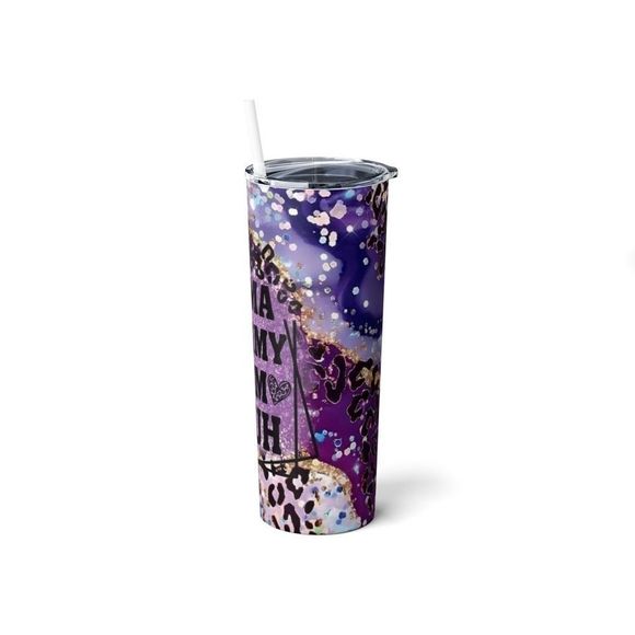 Mama Mommy Mom Bruh Purple 20oz Tumbler - Picture 8 of 8